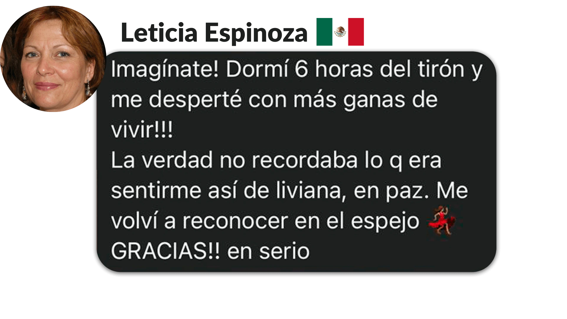 Testimonio de Leticia Espinoza